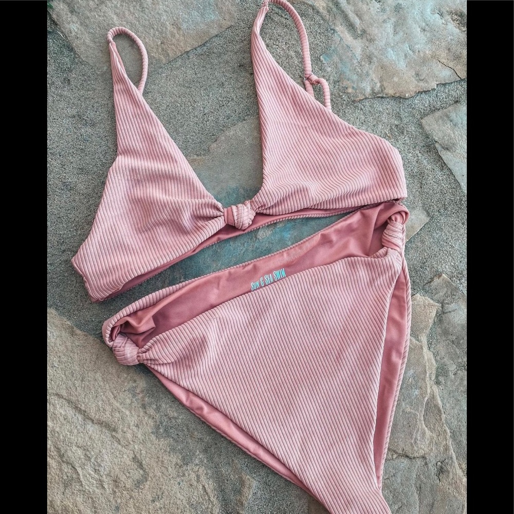 Pink Bubblegum Knotted Bikini